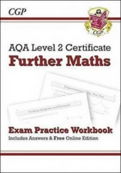 Image of Aqa Level 2 Certificate in Further Maths - Exam Practice Workbook with Answers and Online Edition Hardback