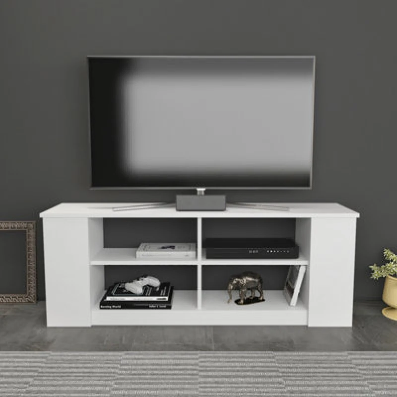 Image of Decorotika Space TV Stand TV Unit For Tvs Up To 55" White