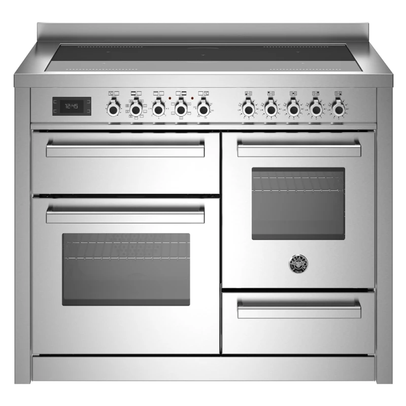 Image of Bertazzoni PRO115I3EXT 110cm Professional XG Induction Range Cooker - STAINLESS STEEL PRO115I3EXT