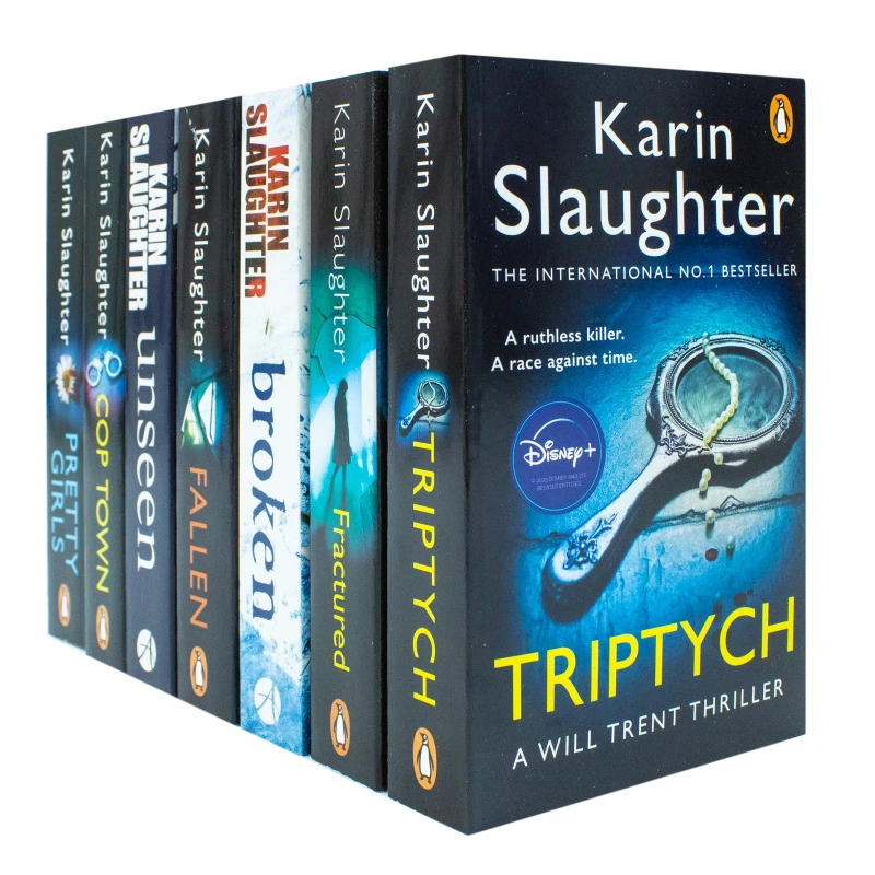 Image of Will Trent Series Karin Slaughter Collection 7 Books Fallen Unseen Broken Fractured Triptych Karin Slaughter Books
