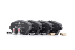 Image of ATE Brake pad set FORD 13.0460-2784.2 1751951,1765066,1775672 1785193,1860476,AY112K021BA,AY112K021BB,AY112K021BC,AY112K021BD,AY112K021CA