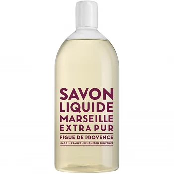Image of Compagnie de Provence Liquid Marseille Soap 1L Refill (Various Options) - Fig of Provence