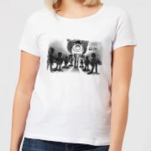 Image of Toy Story Evil Dr Pork Chop Speech Womens T-Shirt - White - M