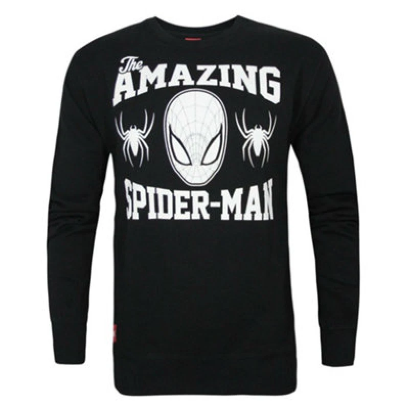 Image of Marvel Sweatshirt Black male