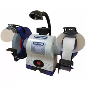 Image of BG8 8 Bench Grinder, 20mm Grey Stone, 40mm White Stone - Charnwood