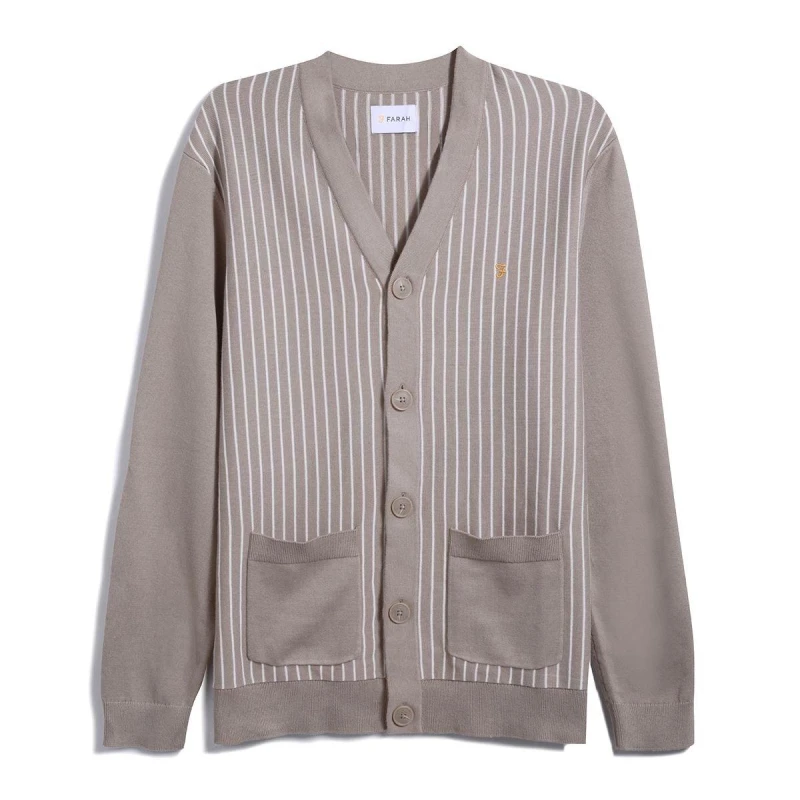 Image of Farah Silvertone Car - Brown Brown XS