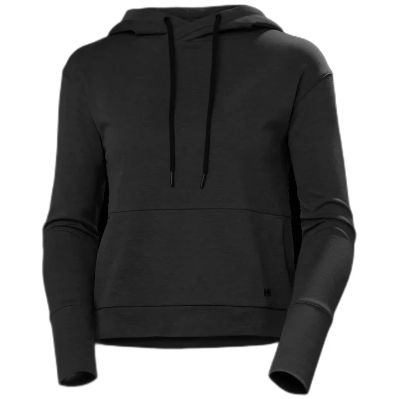 Image of Womens Hoodie Helly Hansen lifa tech lite Noir Female M