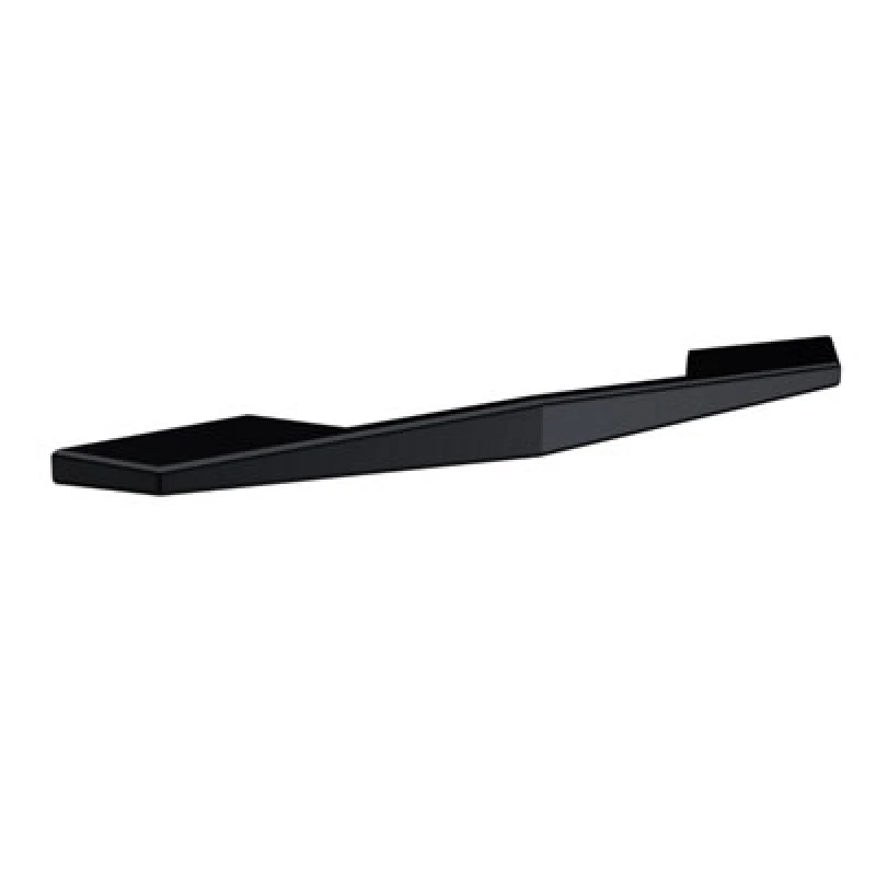 Image of Balterley Angular D Shape Furniture Handle 180mm 160mm Centres Matt Black Black