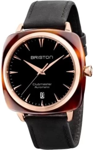Image of Briston Watch Clubmaster Classic Acetate Gold