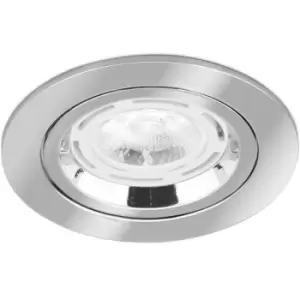 Image of Aurora Fixed IP20 GU10 Non-Integrated Downlight Polished Chrome - AU-DLM356PC