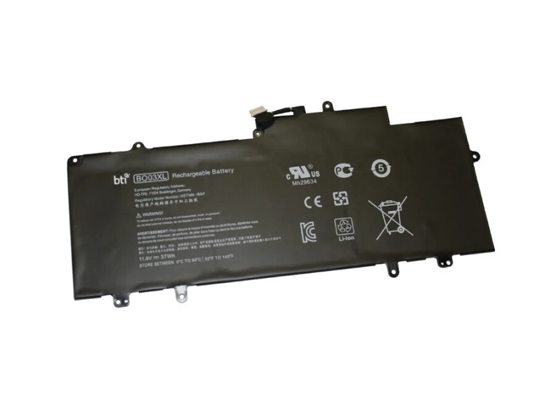 Image of BTI BO03037XL compatible 37Wh 3-cell battery for HP CHROMEBOOK 14 G3