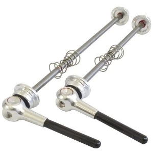 Image of ETC QR Road Lightweight Skewer Set - Silver