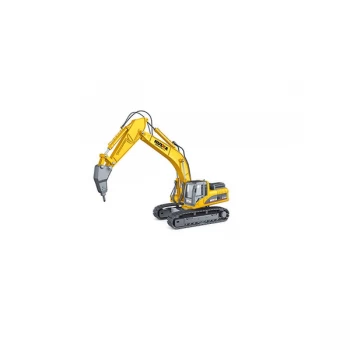 Image of Huina 1/40 Diecast Drill Excavator Static Model