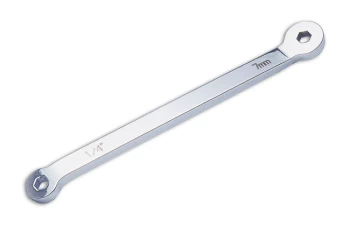Image of Laser Tools 2602 Brake Spanner - 1/4" x 7mm Hex