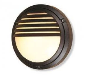 Image of 1 Light Outdoor Wall Light - 100W Black IP54, E27