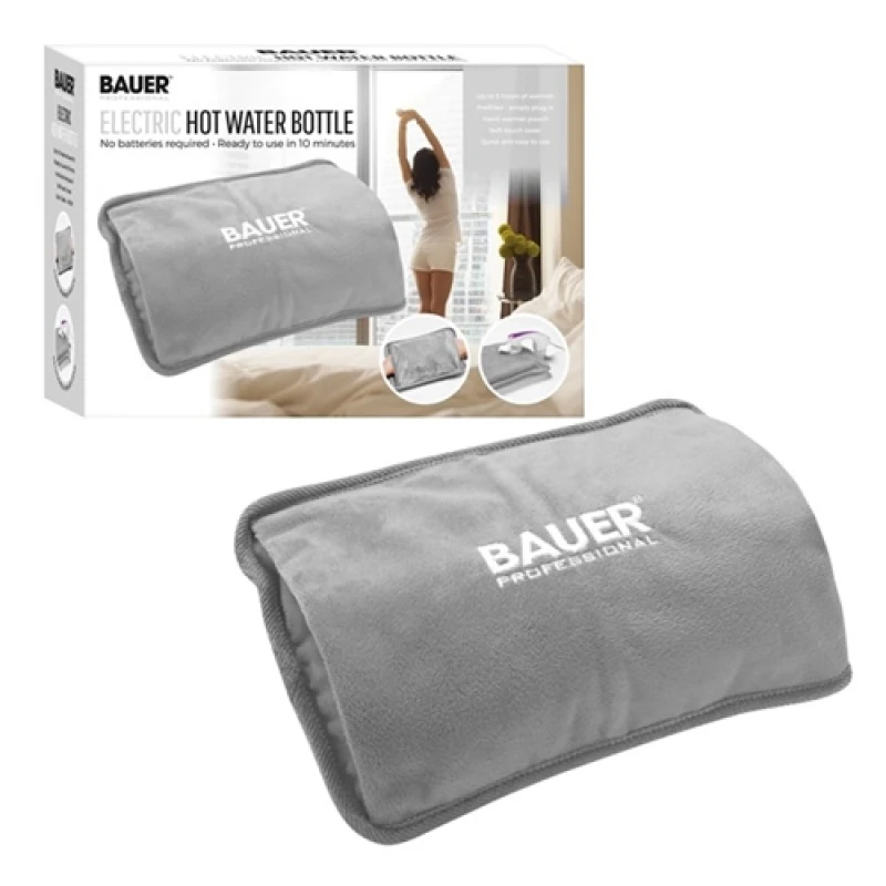 Image of Electric Hot Water Bottle By Bauer - Rechargeable