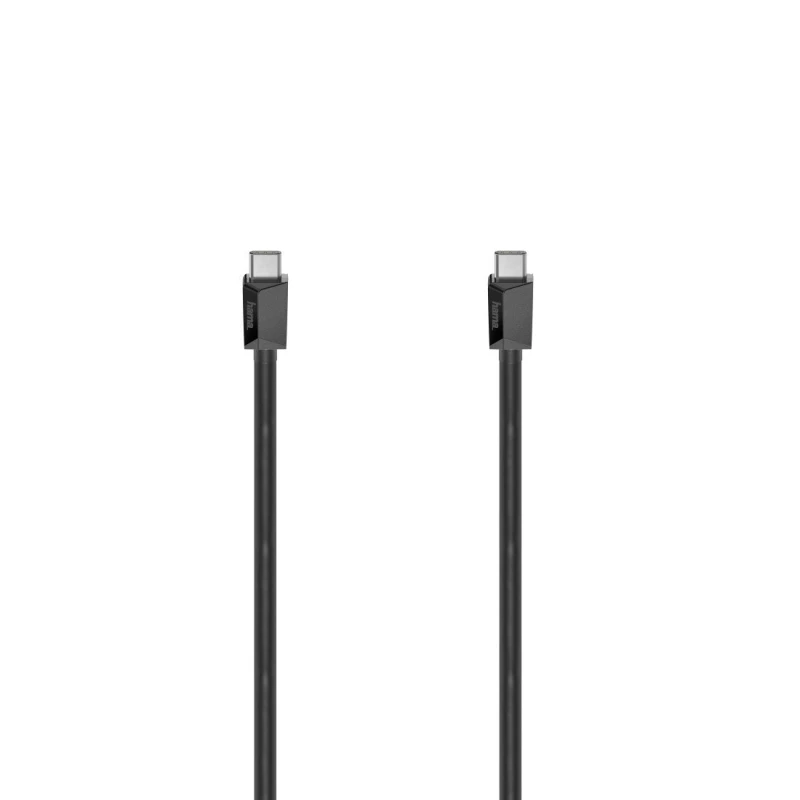 Image of Hama Hama Full-Featured USB cable USB 3.2 Gen 2 (3.1 Gen 2) 1m USB C Black 00200656