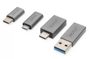 Image of Digitus USB Adapter Set, 4 Piece