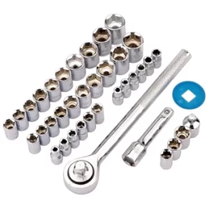 Image of Draper RL-TK39 21 Piece Drive Socket Set Combination