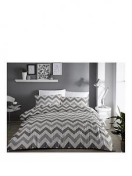 Image of Fusion Chevron Duvet Cover Set