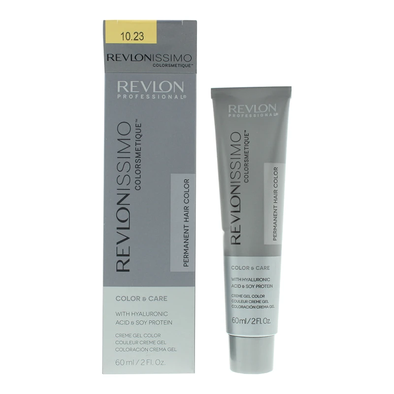 Image of Revlon Revlonissimo Colorsmetique 10.23 Pale Pearly Beige Blonde Hair Colour 60m