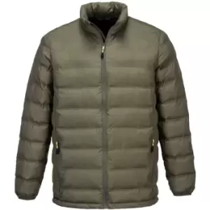 Image of S546DORL - sz l Ultrasonic Tunnel Jacket Olive work wear - Dusty Olive - Portwest