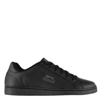 Image of Slazenger Ash Lace Mens Trainers - Black