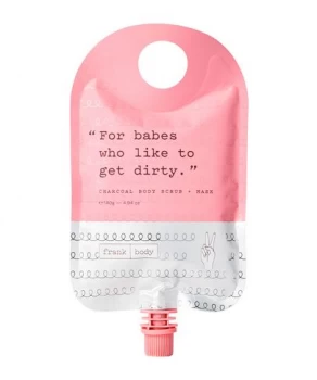 Image of frank body Charcoal Body Scrub + Mask