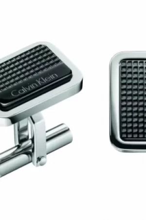 Image of Mens Calvin Klein Stainless Steel Confidence Cufflinks KJ4QBC200100