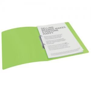 Image of A4 Ring Binder, Green, 16MM 2 O-Ring Diameter, Choices - Outer Carton of 10