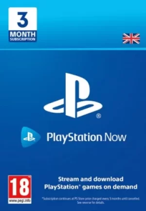 Image of Sony PlayStation Now 3 Months Subscription Membership