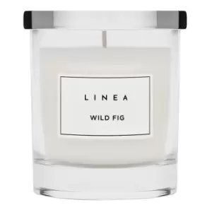 Image of Linea Glass Candle - Purple