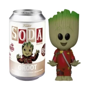 Image of Marvel Guardians of the Galaxy Baby Groot Vinyl Soda with Collector Can