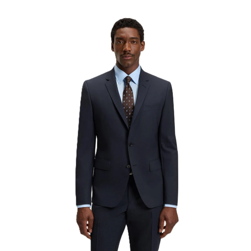 Image of Boss Mens Formal Jacket Blue male 38L (48L)