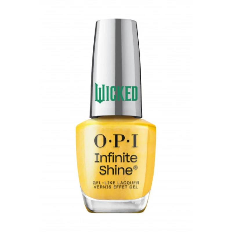 Image of OPI Wicked Infinite Shine Holiday Nail Polish Yellow Brick Road