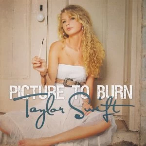 Image of Taylor Swift - Picture To Burn Smoke Grey Vinyl