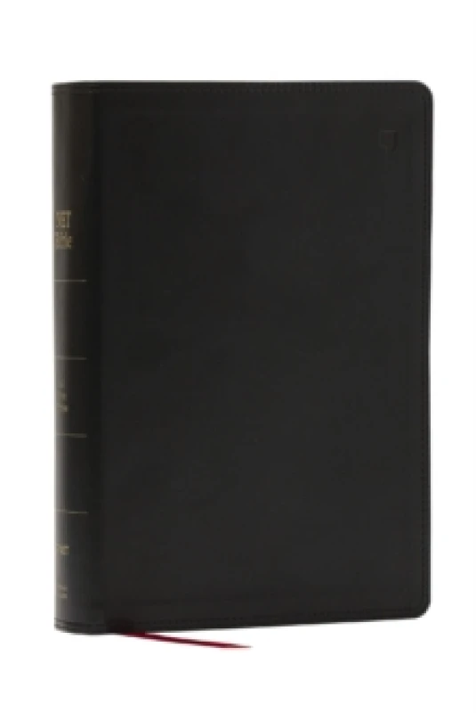 Image of NET Bible, Full Notes Edition (NET Black Leathersoft, Comfort Print, Thumb Indexed) : Holy Bible Leather / fine binding