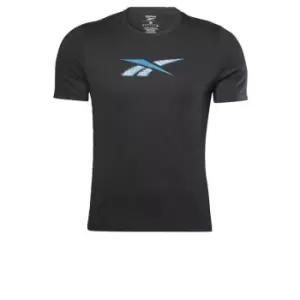 Image of Reebok Speedwick Graphic Athlete T-Shirt Mens - Black