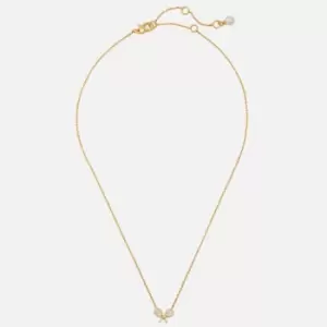Image of Kate Spade New York Womens Tennis Mini Pendant - Cream Multi