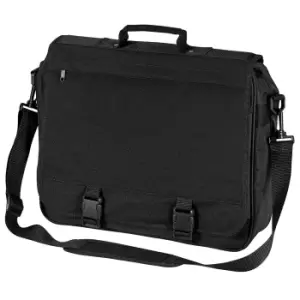 Image of Bagbase Portfolio Briefcase Bag (15 Litres) (One Size) (Black)