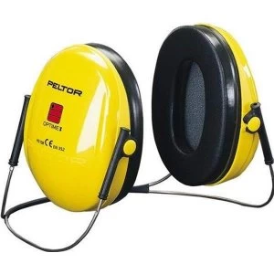 Image of 3M PELTOR Optime I H510B Neckband Ear Defender Headset SNR26 BlackYellow