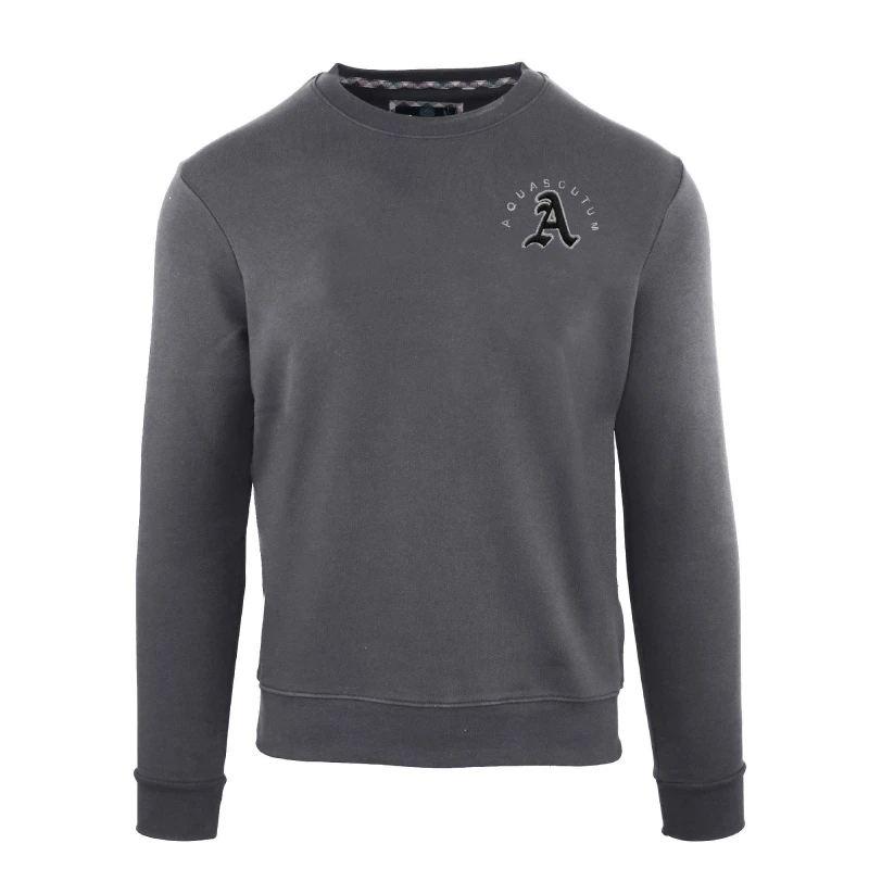 Image of Aquascutum Aquascutum RoundNck Antracite male Small