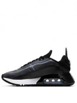 Image of Nike Air Max 2090, Black/White/Silver, Size 5, Women