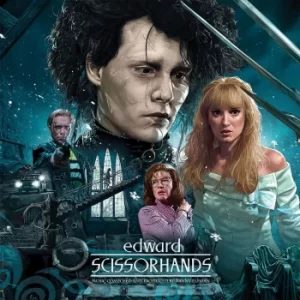 Image of Waxwork Edward Scissorhands (30th Anniversary Deluxe Original Motion Picture Soundtrack) LP Blue