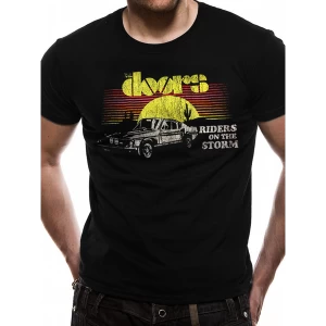 Image of The Doors - Riders Car Mens Small T-Shirt - Black