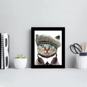 Image of SCT-025 Multicolor Decorative Framed MDF Painting