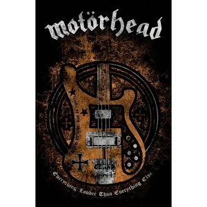 Image of Motorhead - Lemmy's Bass Textile Poster