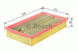 Image of Bosch 1457429783 Air Filter Insert S9783
