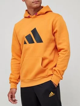 Image of adidas Future Icon Hoodie - Orange Size M Men