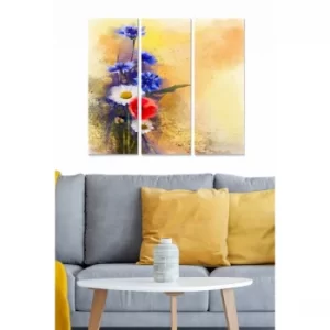 Image of MDF361676993 Multicolor Decorative MDF Painting (3 Pieces)